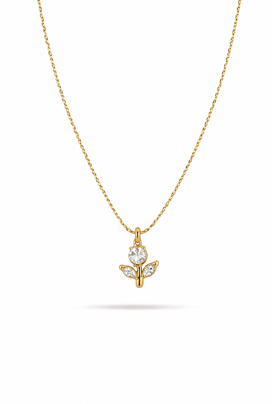 Tulip Minimal Necklace