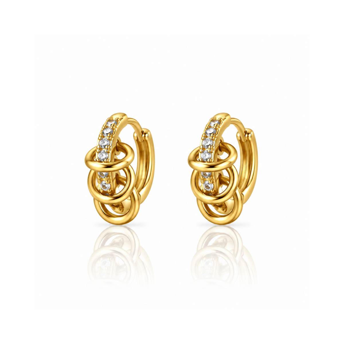 Orbit Crystal Earrings