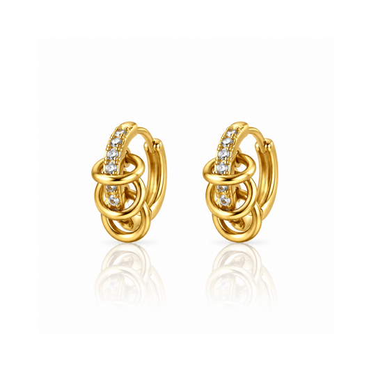 Orbit Crystal Earrings