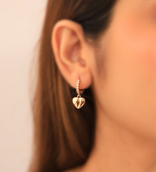 Mollie Heart Earrings