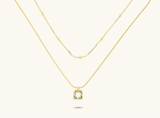 Eden Double Layered Necklace