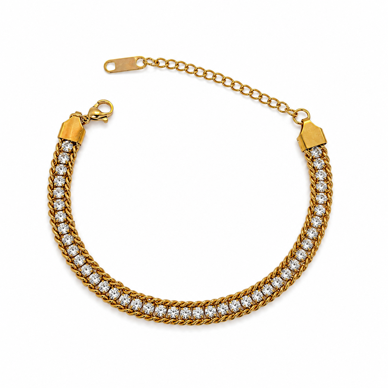 Azira Tennis Bracelet White