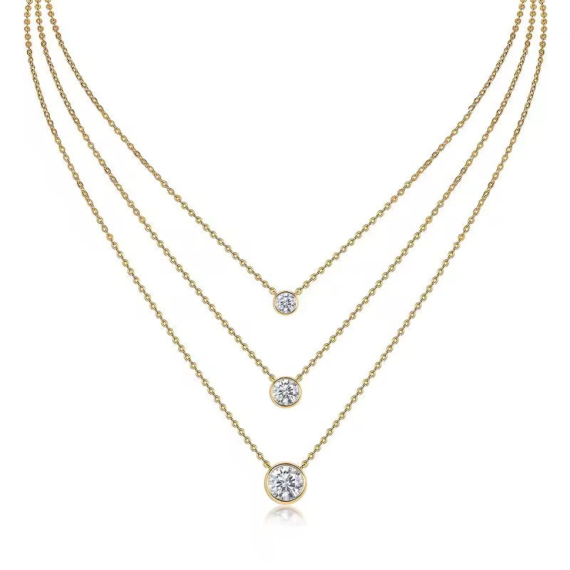 Minimal Layered Necklace