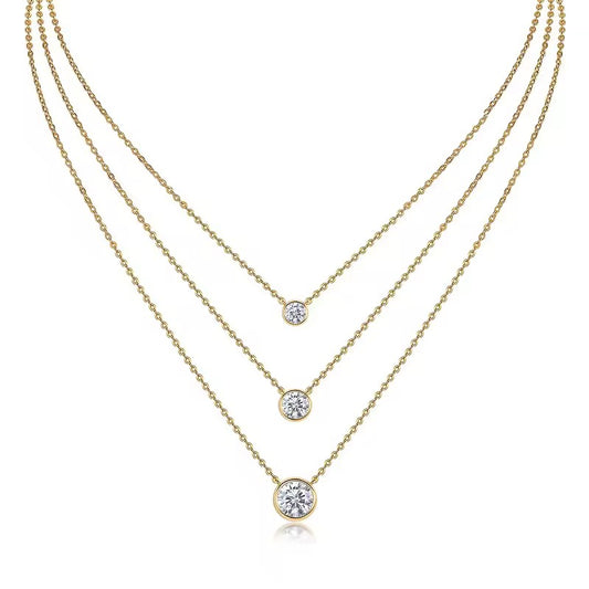 Minimal Layered Necklace