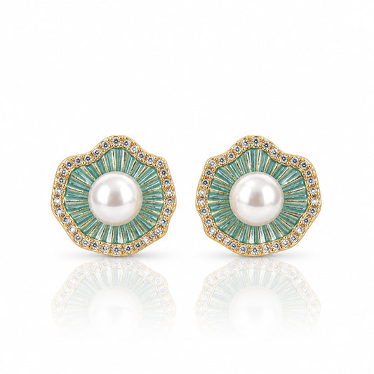 Aurelia Pearl Studs