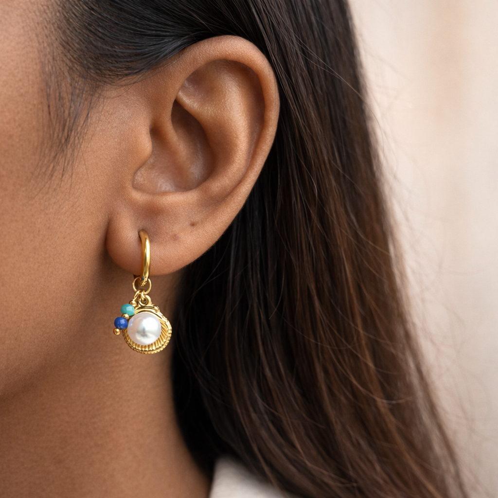 Sasha Pearl Earrings