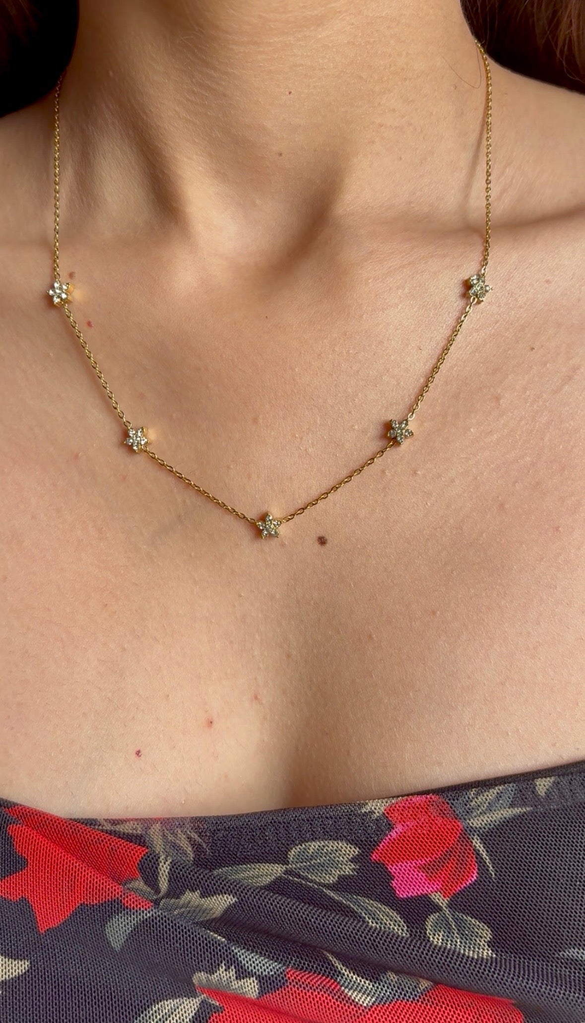 Minimal Star Necklace