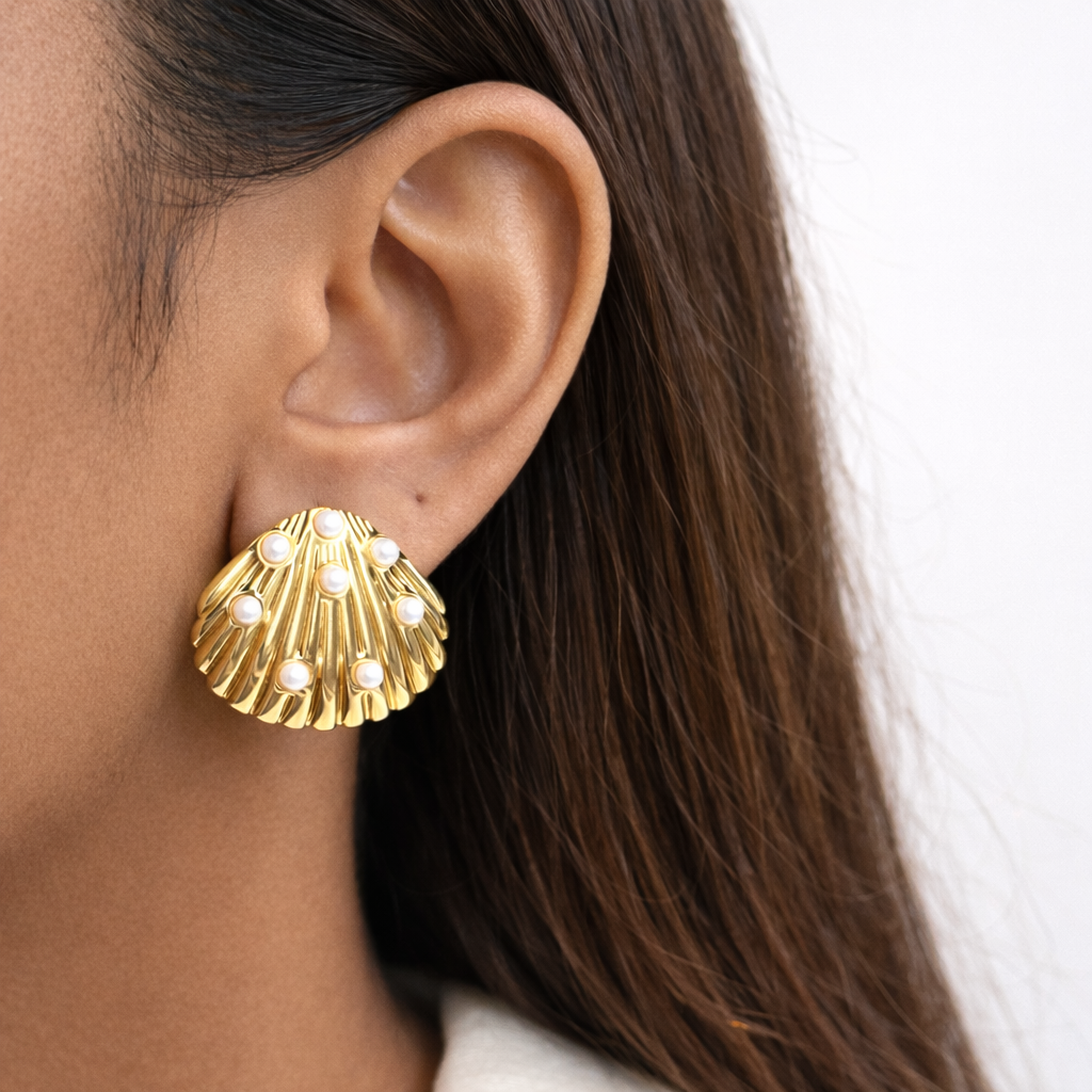 Twine Pearl Earrings