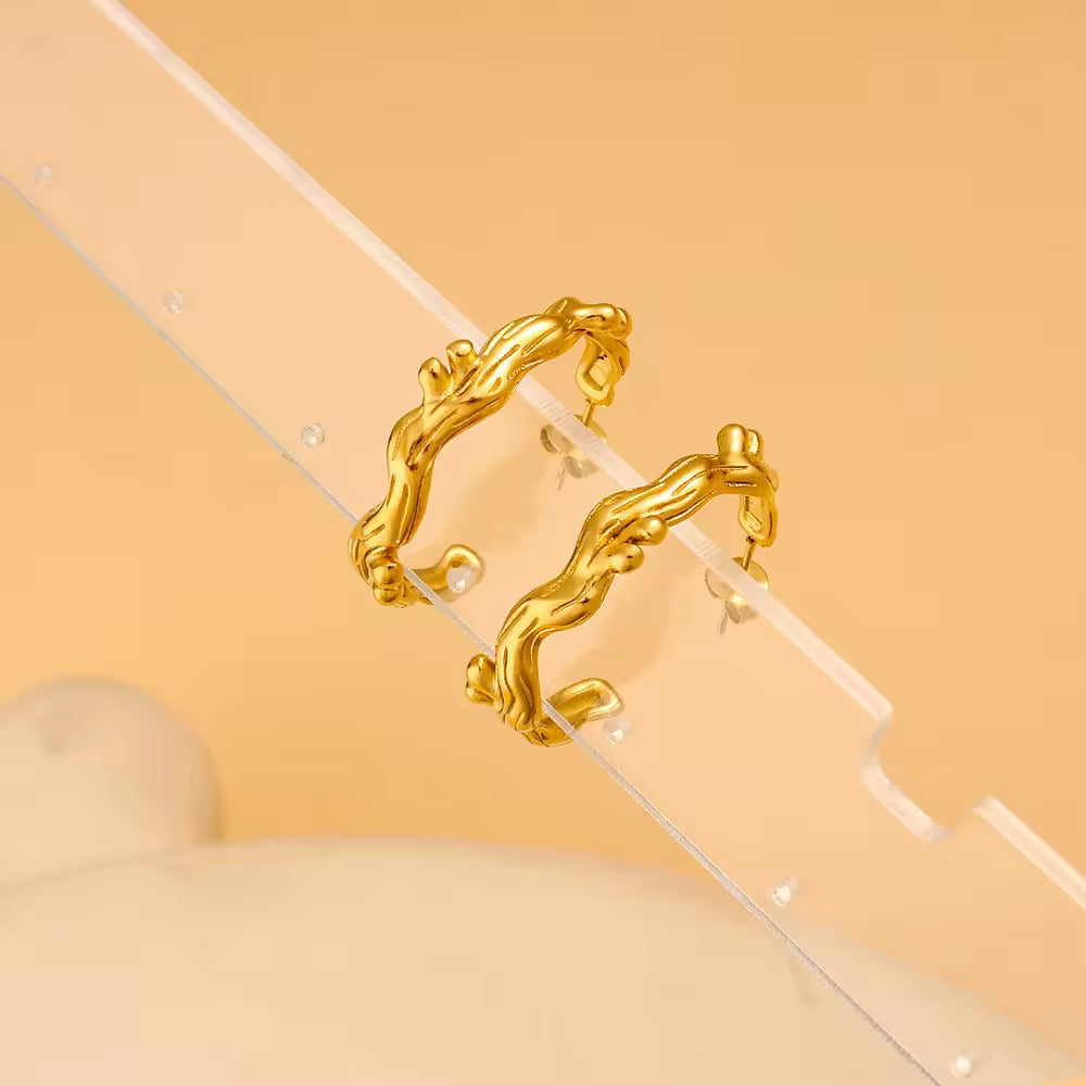 Mayhem Hoop Earrings