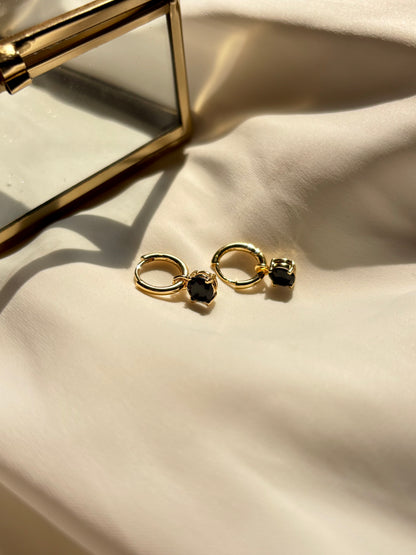 Celine Earrings #Black