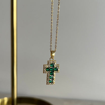 Cross Bea Necklace