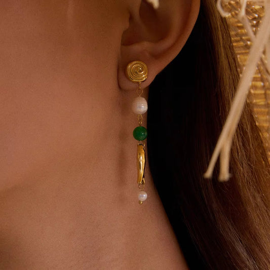 Pearl Dive Earrings