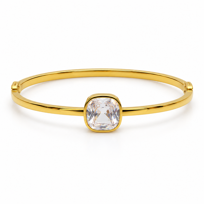 Single Stone Bangle