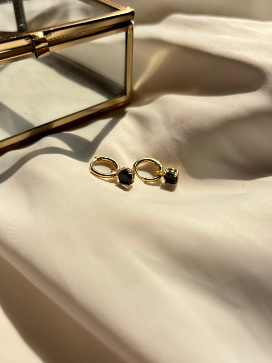 Celine Earrings #Black