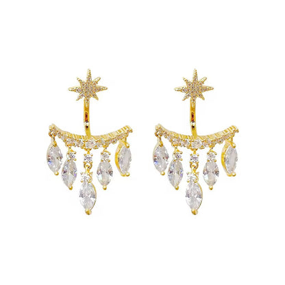 Star Jacket Earrings