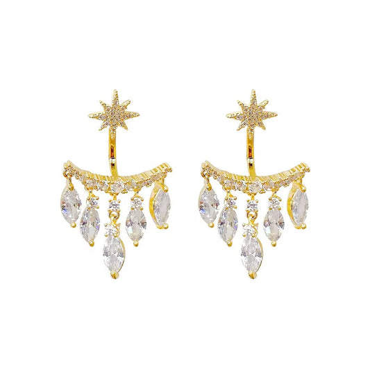 Star Jacket Earrings