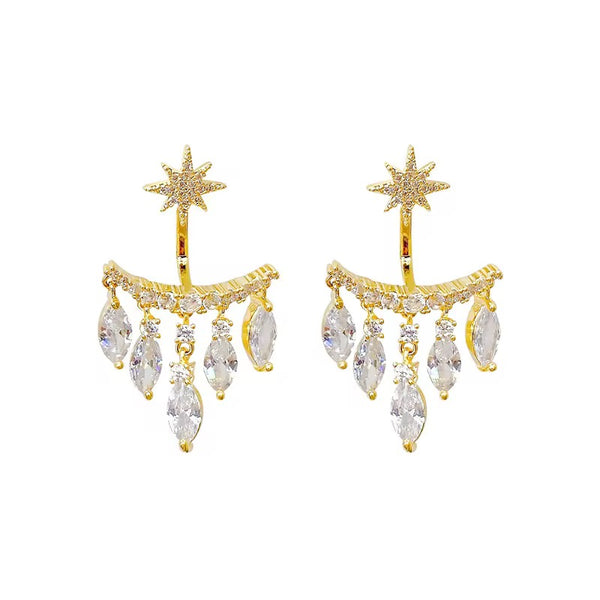 Star Jacket Earrings