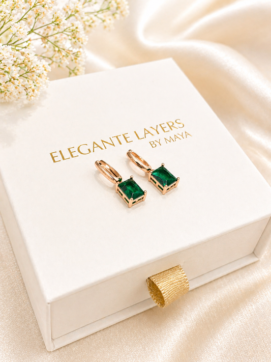 Emerald Angie Earrings