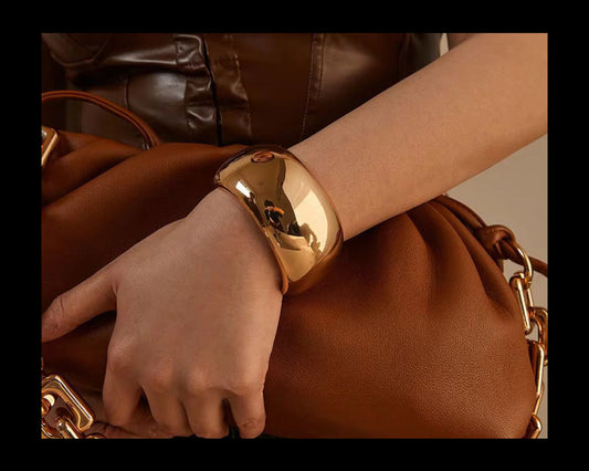 Chunky wide Bangle