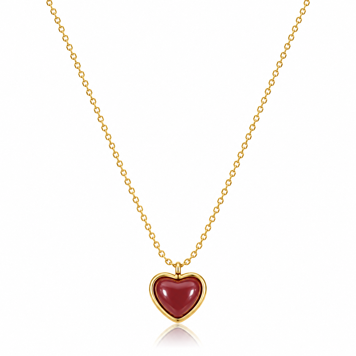 Crimson Heart Necklace