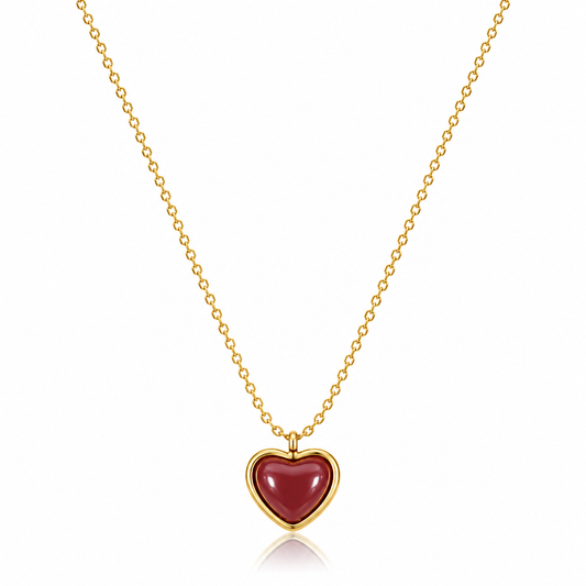 Crimson Heart Necklace