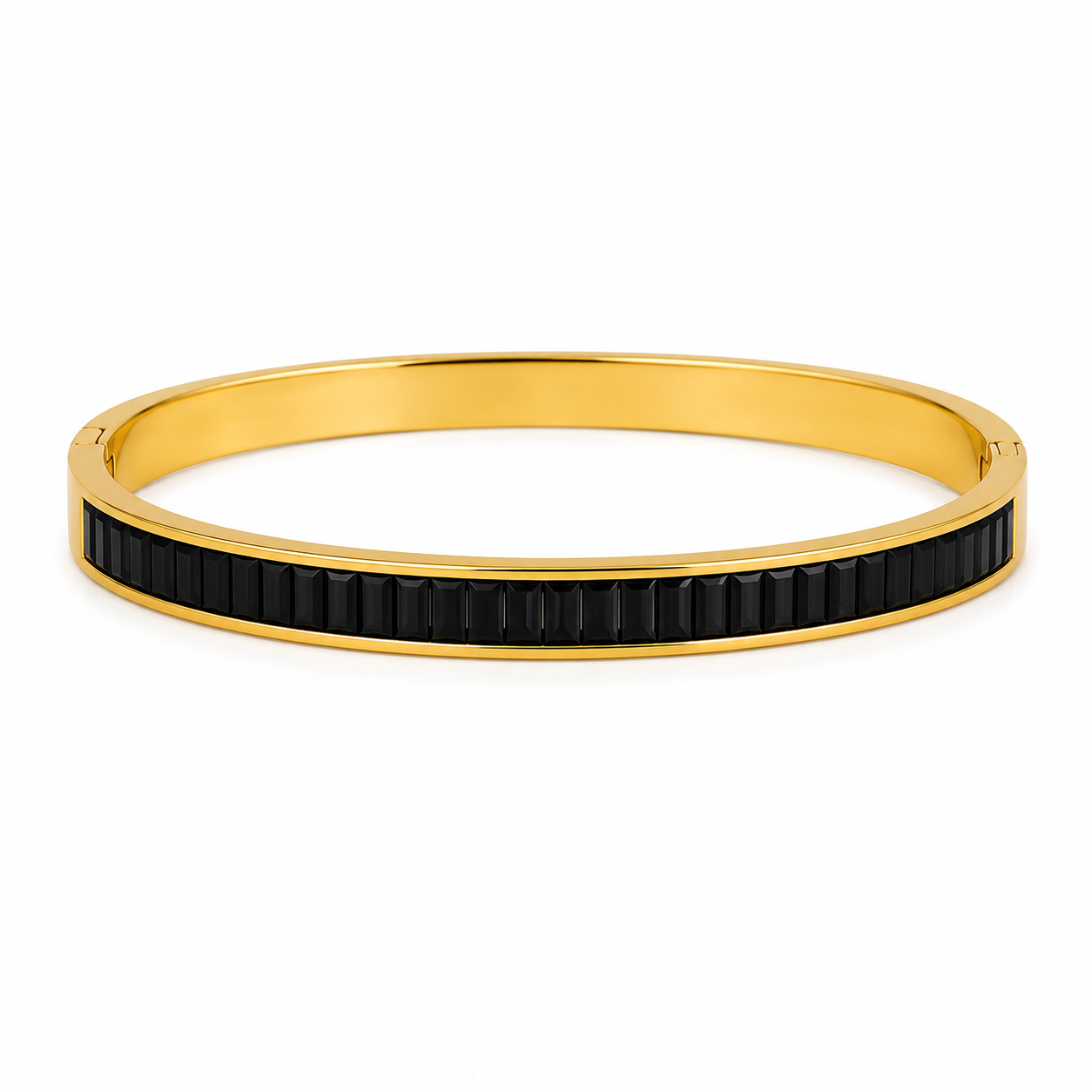 Tennis Black Bangle
