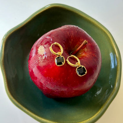 Mia Earrings- Black