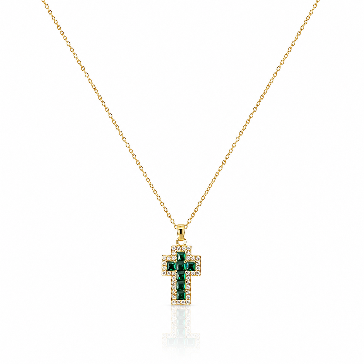 Cross Bea Necklace
