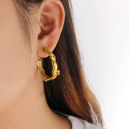 Mayhem Hoop Earrings