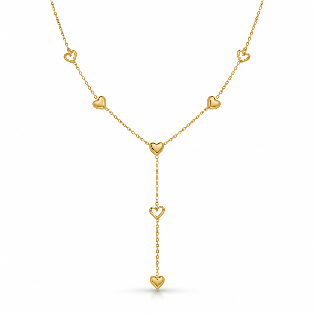 Cruz Heart Necklace