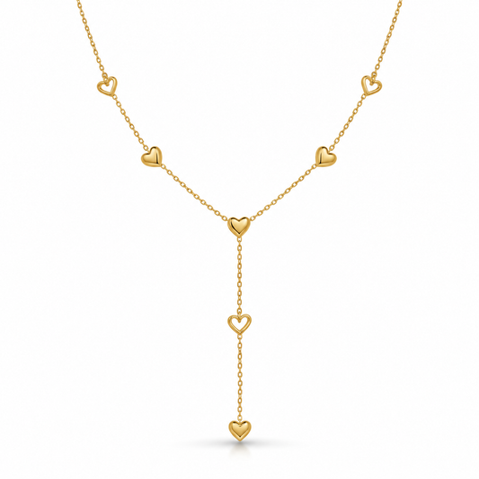 Cruz Heart Necklace