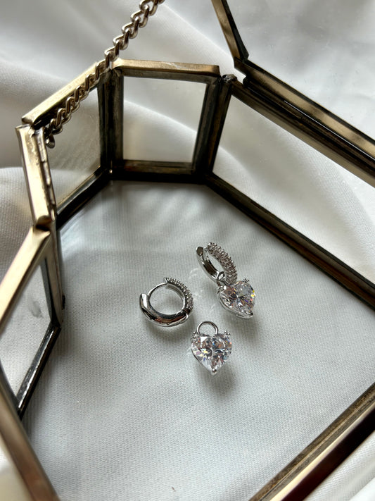 Heart Marta Mitsy Silver