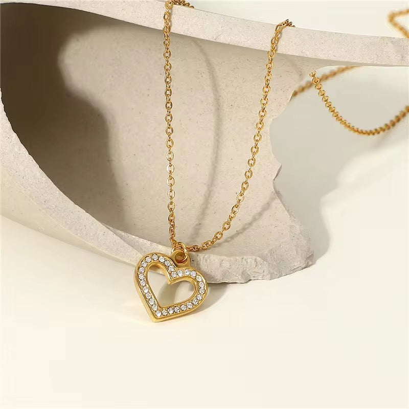 Heart Halo Necklace
