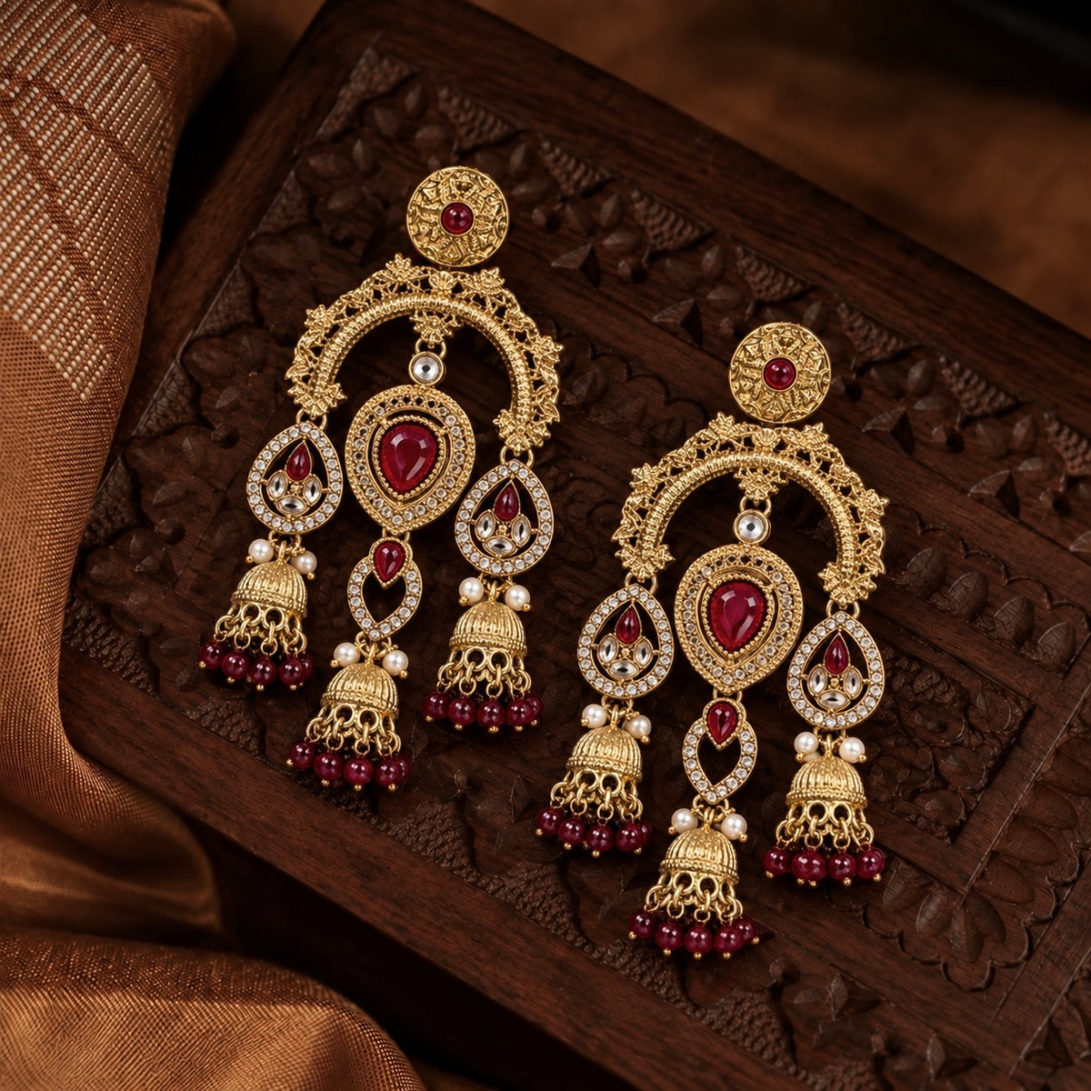 Rani Ruby Jhumka