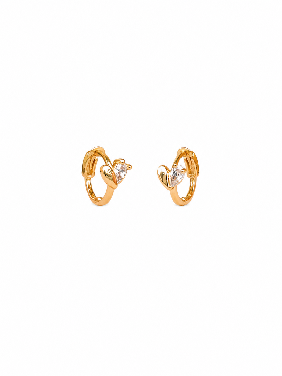 Mini Heart Duo Upper Ear Lobe
