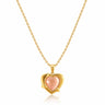 Rose Heart Embrace Necklace