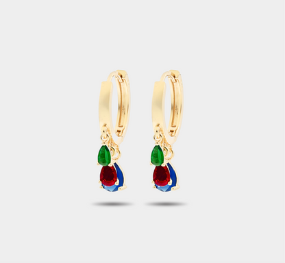 The 3 Crystal Earrings
