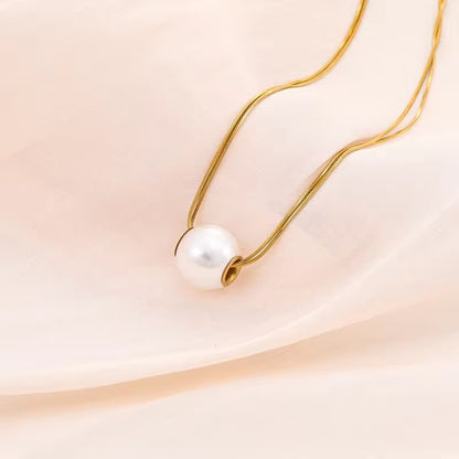Pearl Gold Necklace