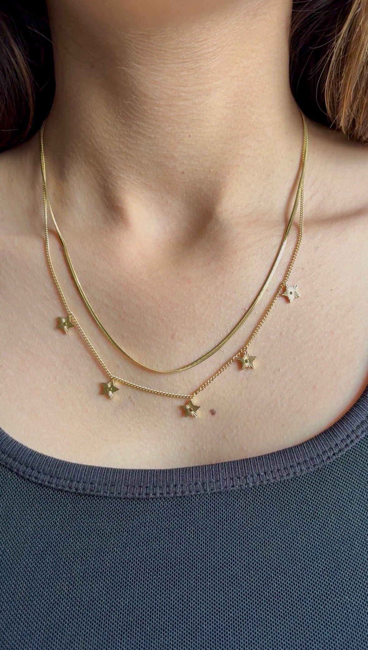 Dazzled Star Necklace