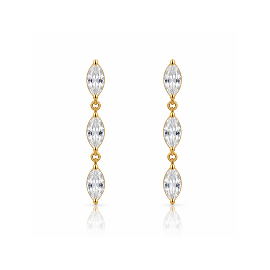 3 Drop Earrings