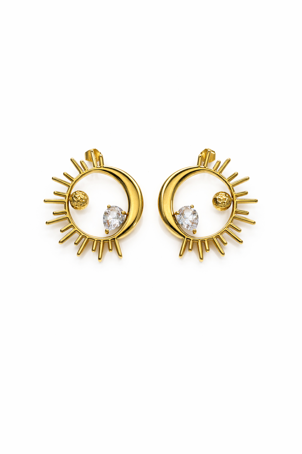 Sun Burst Earrings