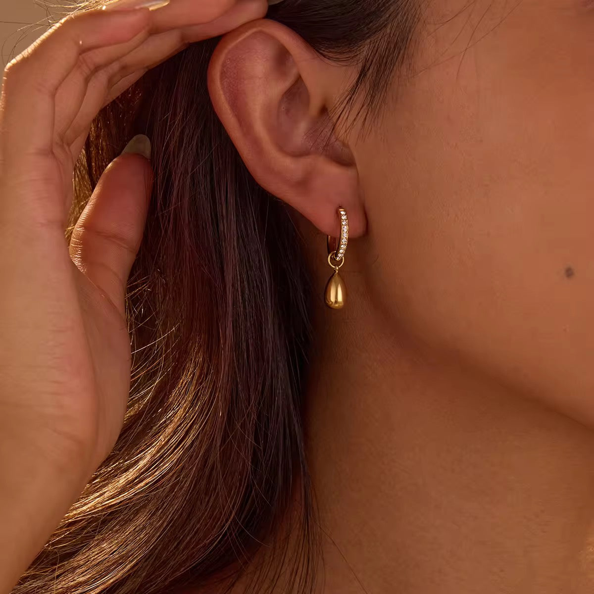 Shine Drop Earrings