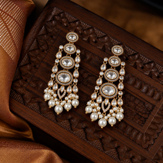 Aabha Pearl Earrings