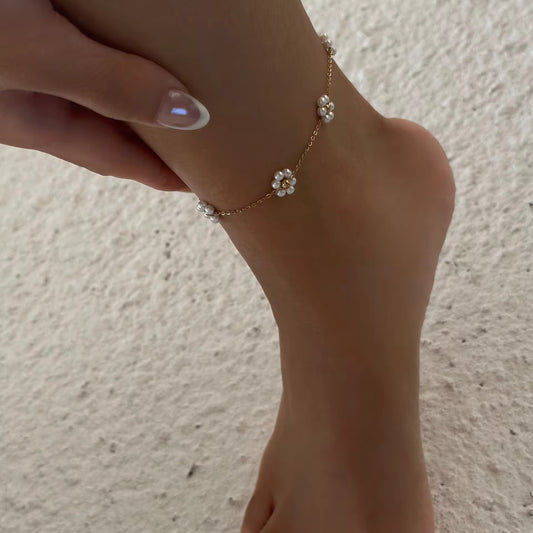 Flower Bracelet/ Anklet