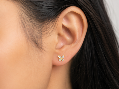 Mini Butterfly Stud