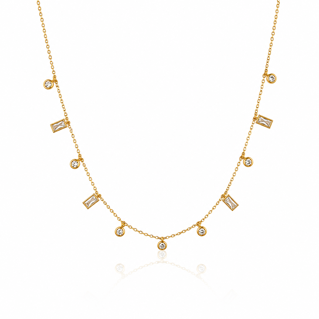 White Penelope Necklaces