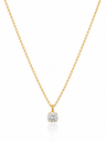Solitaire Glow Necklace