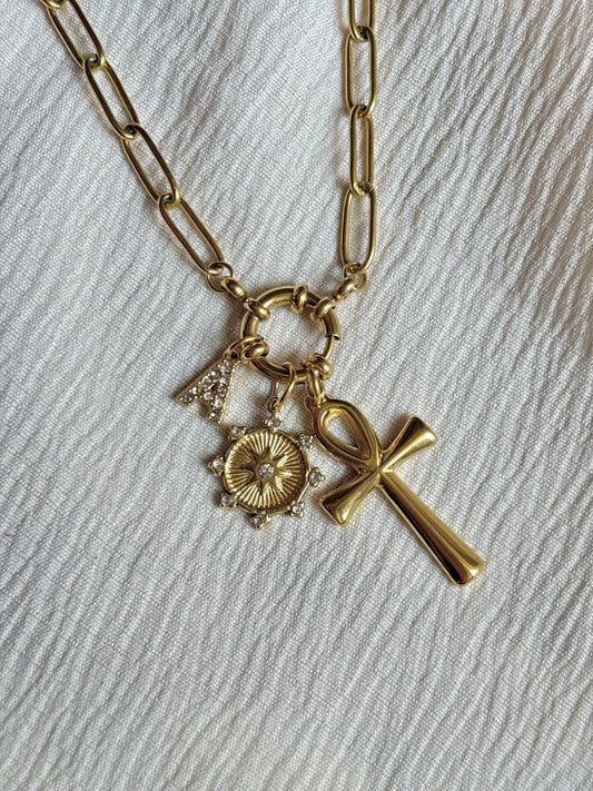 Cross Charm Necklace