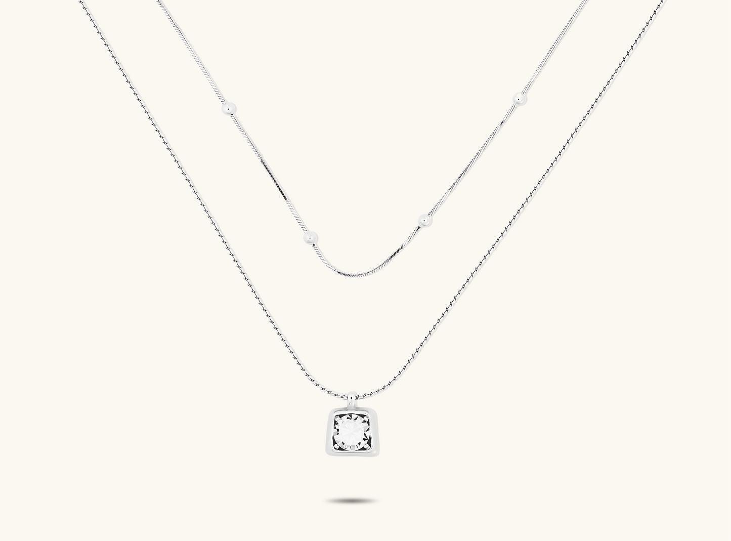 Eden Double Layered Necklace