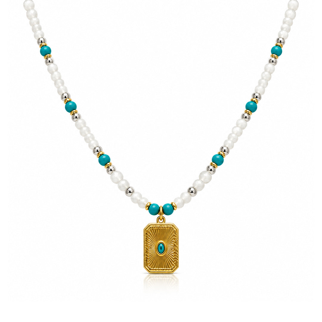 Obsidian Blue Necklace